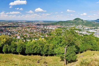 Blick auf die Stadt Reutlingen